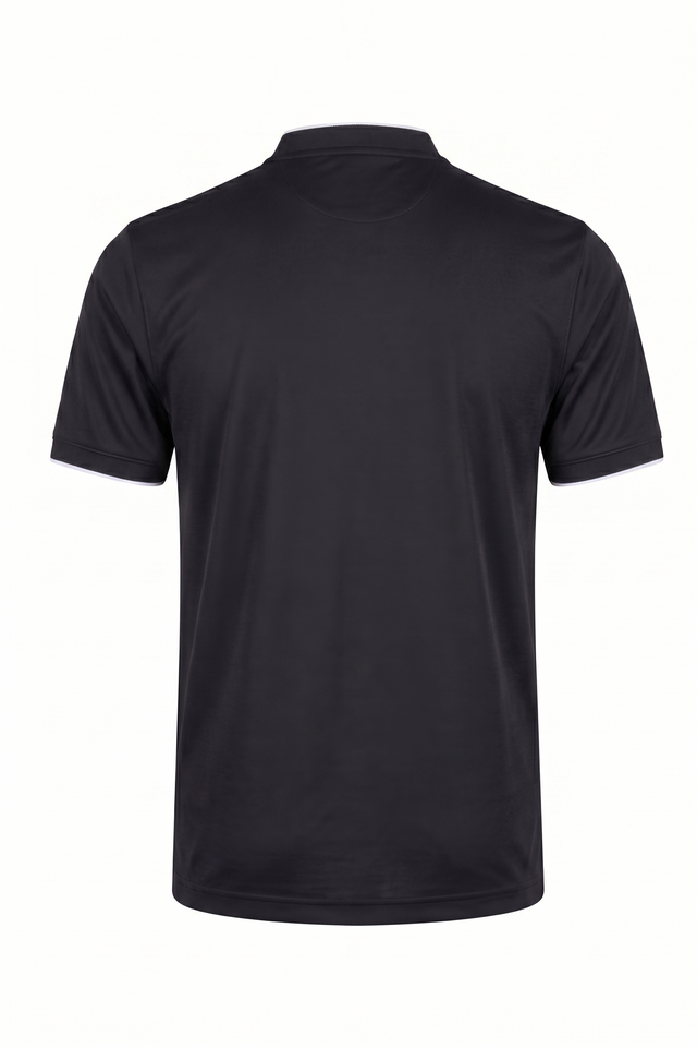 Baseball Collar Micro Pique Shark Polo