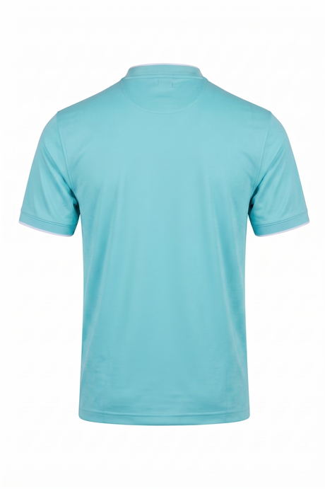 Baseball Collar Micro Pique Shark Polo