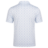 Men's Coastal Pineapple Print Performance Golf Polo
