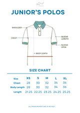 Junior's GNKP015 Stretchable Golf Polo - Sapphire