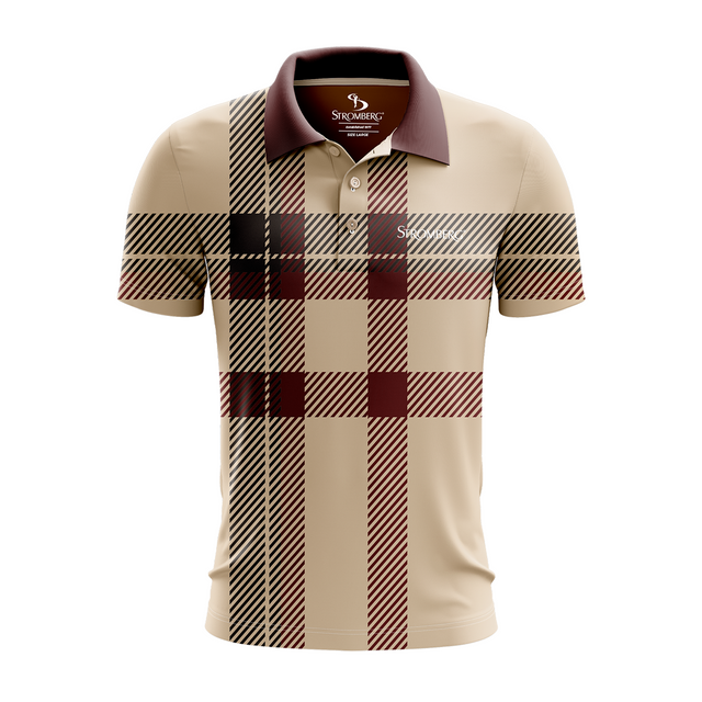 Men's Briton Stripe Golf Polo