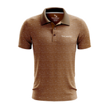 Men's Blue Highlands Performance Golf Polo
