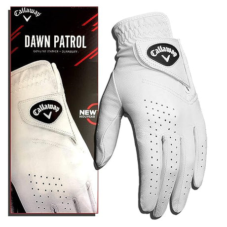 Dawn Patrol Golf Glove Left Hand, White