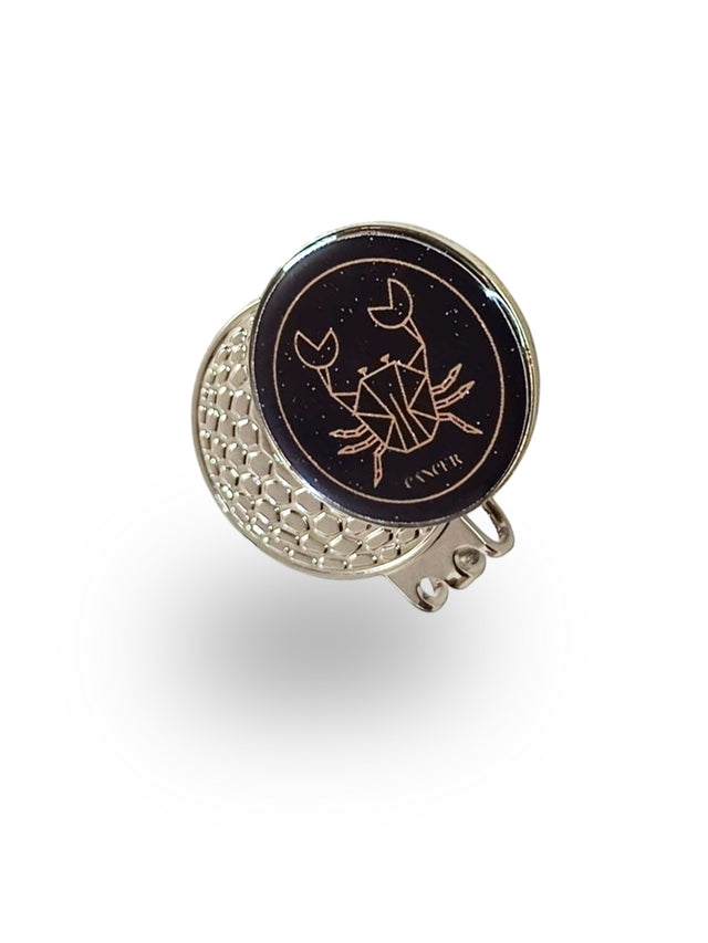 Zodiac Sign Magnetic Cap Clip & Ball Marker