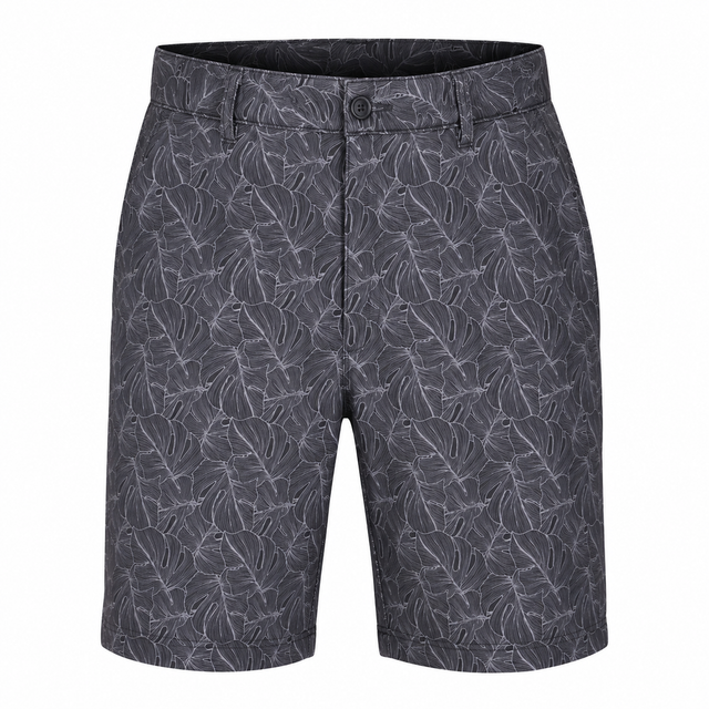 Men's Palm Print Golf Shorts