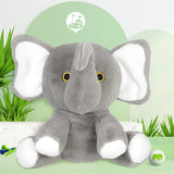 Grey Elephant Animal Golf Club Driver Head Cover