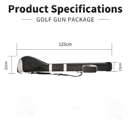 Unisex Golf Gun Bag - Pink (Holds 6-7 Clubs)