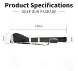 Men's Golf Gun Bag - Black (Holds 6-7 Clubs)