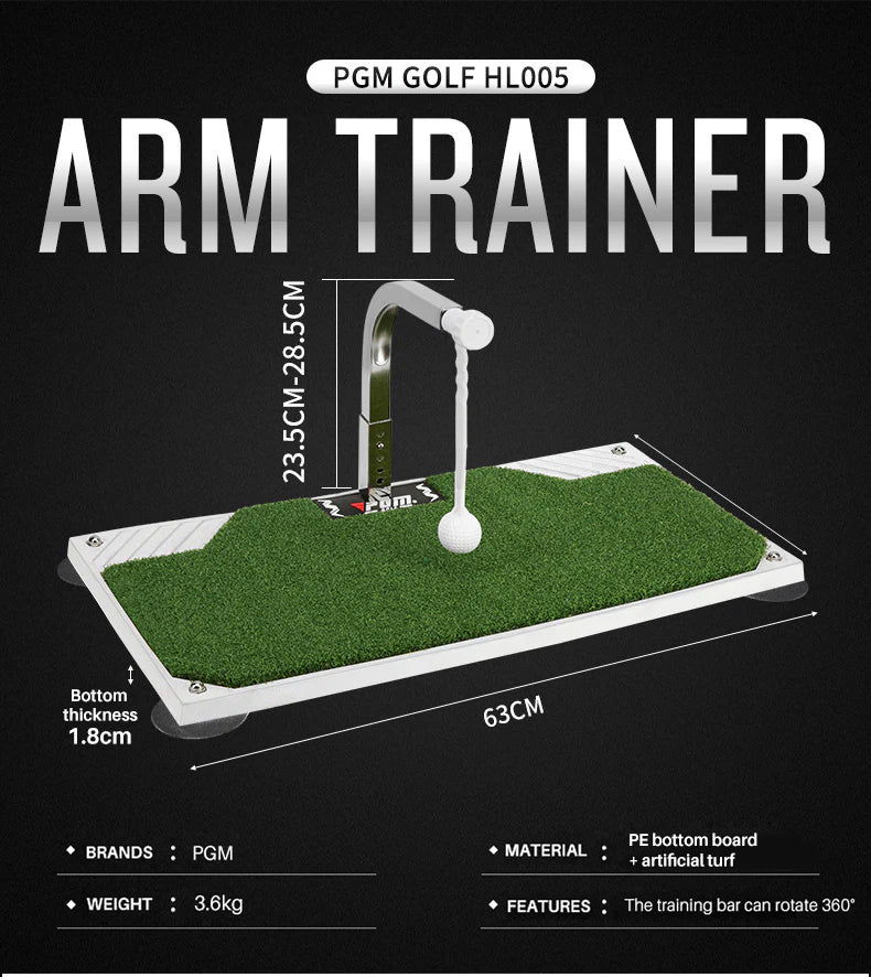Golf Training Aid Swing Mat Practice