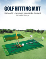 Swing Detection Velvet Impact Hitting Mat