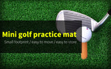 Single Surface Hitting Practice Mat With Rubber Base