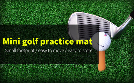 Single Surface Hitting Practice Mat With Rubber Base
