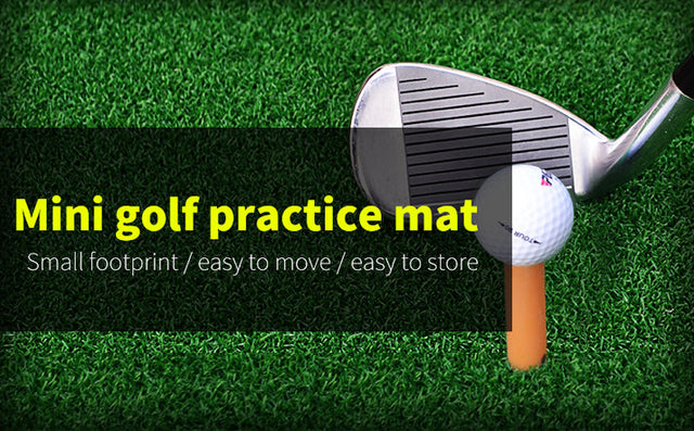 Single Surface Hitting Practice Mat With Rubber Base