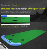 Premium 3 Hole Putting Green Practice Mat