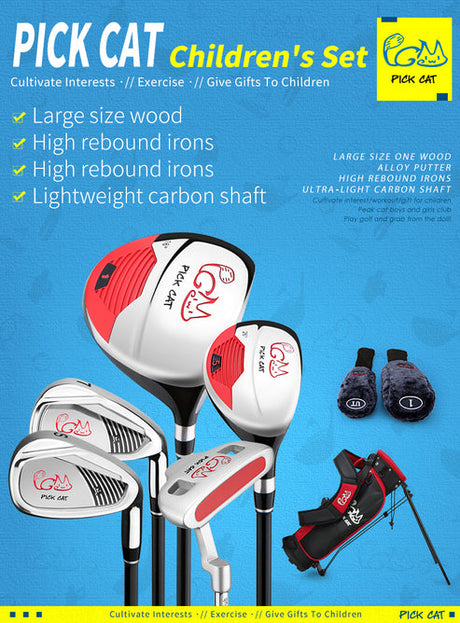 Junior Golf Set – Confidence Starts Young (With Stand Bag)