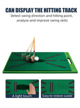 Swing Detection Velvet Impact Hitting Mat