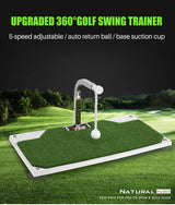 Golf Training Aid Swing Mat Practice