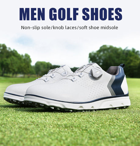 Golf Waterproof Automatic Lacing Shoes for Men