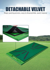 Swing Detection Velvet Impact Hitting Mat