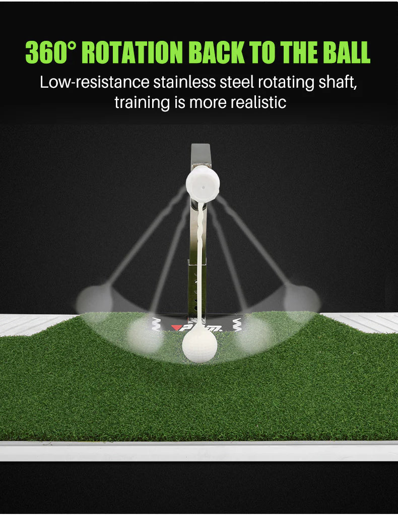 Golf Training Aid Swing Mat Practice