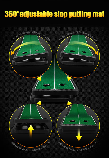 TL010 Golf Putting Trainer – Artificial Grass Mat