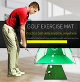 Single Surface Hitting Practice Mat With Rubber Base