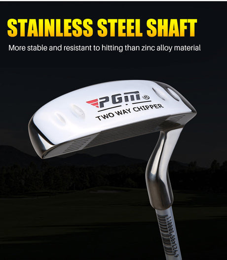 TUG006 Two-Way Golf Chipper Dual-Sided Stainless Steel Club