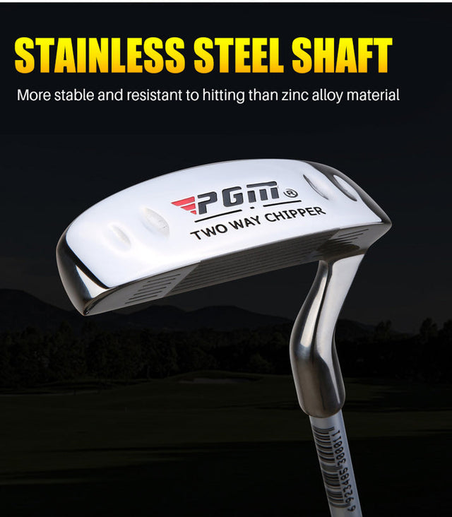 TUG006 Two-Way Golf Chipper Dual-Sided Stainless Steel Club