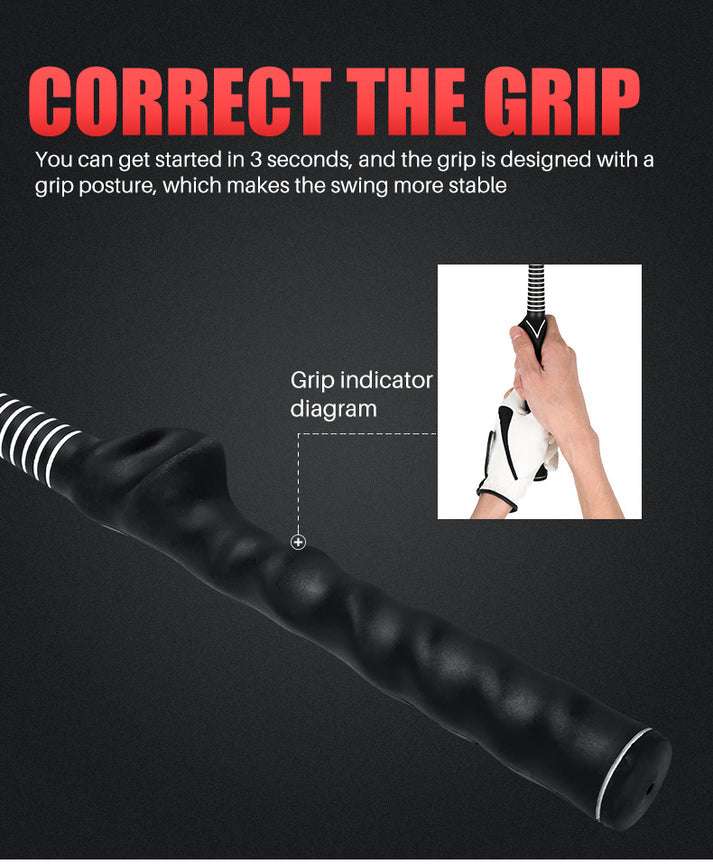 Golf Swing Trainer (Sound Feedback Swing Stick)
