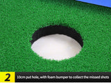 Premium 3 Hole Putting Green Practice Mat