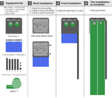 TL010 Golf Putting Trainer – Artificial Grass Mat