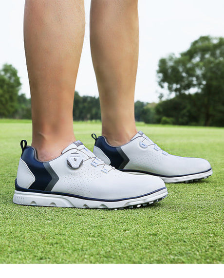 Golf Waterproof Automatic Lacing Shoes for Men