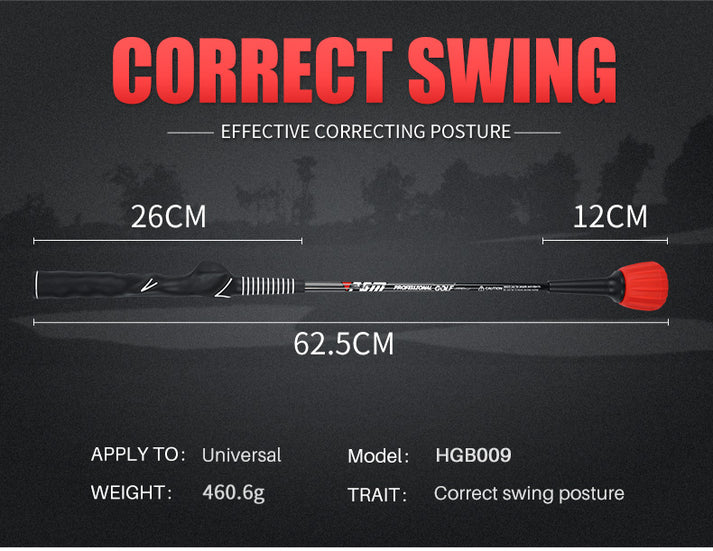 Golf Swing Trainer (Sound Feedback Swing Stick)
