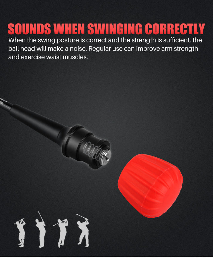 Golf Swing Trainer (Sound Feedback Swing Stick)