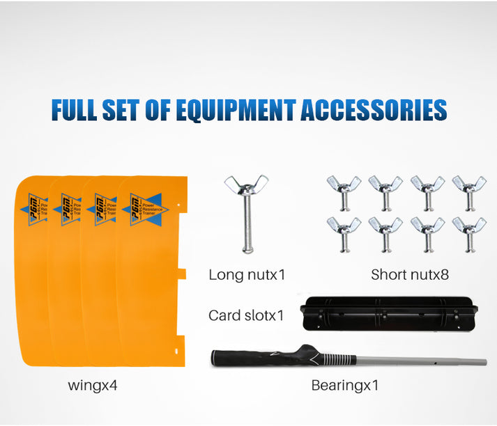 Golf Swing Trainer (Wind Resistance Practice Aid)
