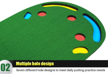 Indoor And Outdoor Floor Nylon Artificial Grass Golf Putting Mat