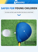 Kids Modified Plastic Materal Golf Set (Iron+Driver+Putter)