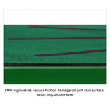 Swing Detection Velvet Impact Hitting Mat