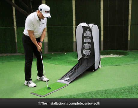 Foldable Indoor & Outdoor Golf Chipping Practice Net