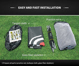 Golf Chipping Net – Portable Indoor/Outdoor Practice Trainer