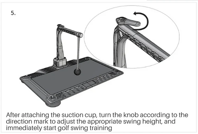 Indoor Golf Swing Trainer
