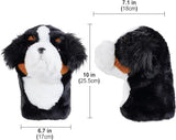 Craftsman Golf Bernese Mountain Dog Plush Driver Cover Headcover