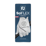 SciFlex Men's Golf Glove-Pearl/White