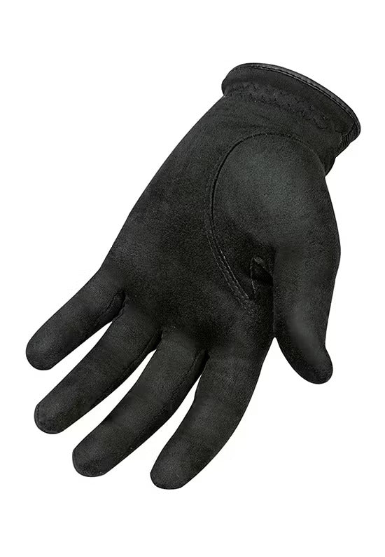 Rain Grip Men's Golf Gloves - Black (Left Hand)