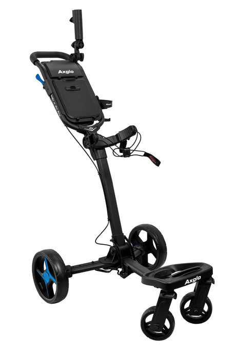 Flip N Go Pro Four Wheel Ultra Compact Foldable Aluminum Golf Trolley