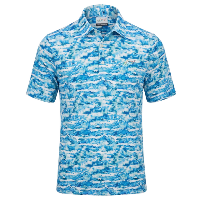 Men's Ocean Wave Golf Polo