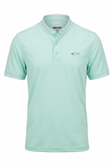 Baseball Collar Micro Pique Shark Polo