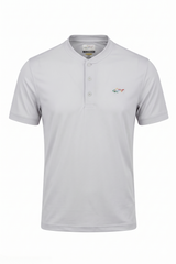 Baseball Collar Micro Pique Shark Polo