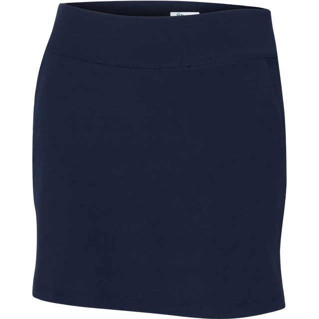 Woman 17" Back Pleat Pull-On Skort