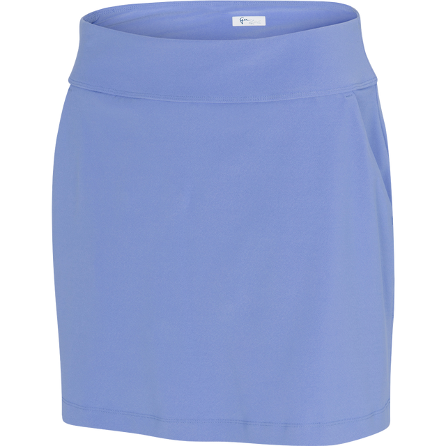 Woman 17" Back Pleat Pull-On Skort